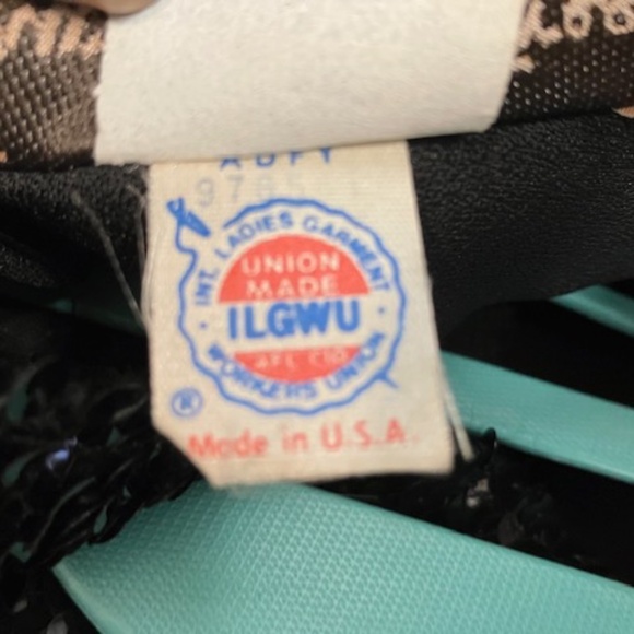 Vintage 1970's Lawrence Greer Shift Dress Black Polyester Sequin Cocktail Party - Picture 6 of 6